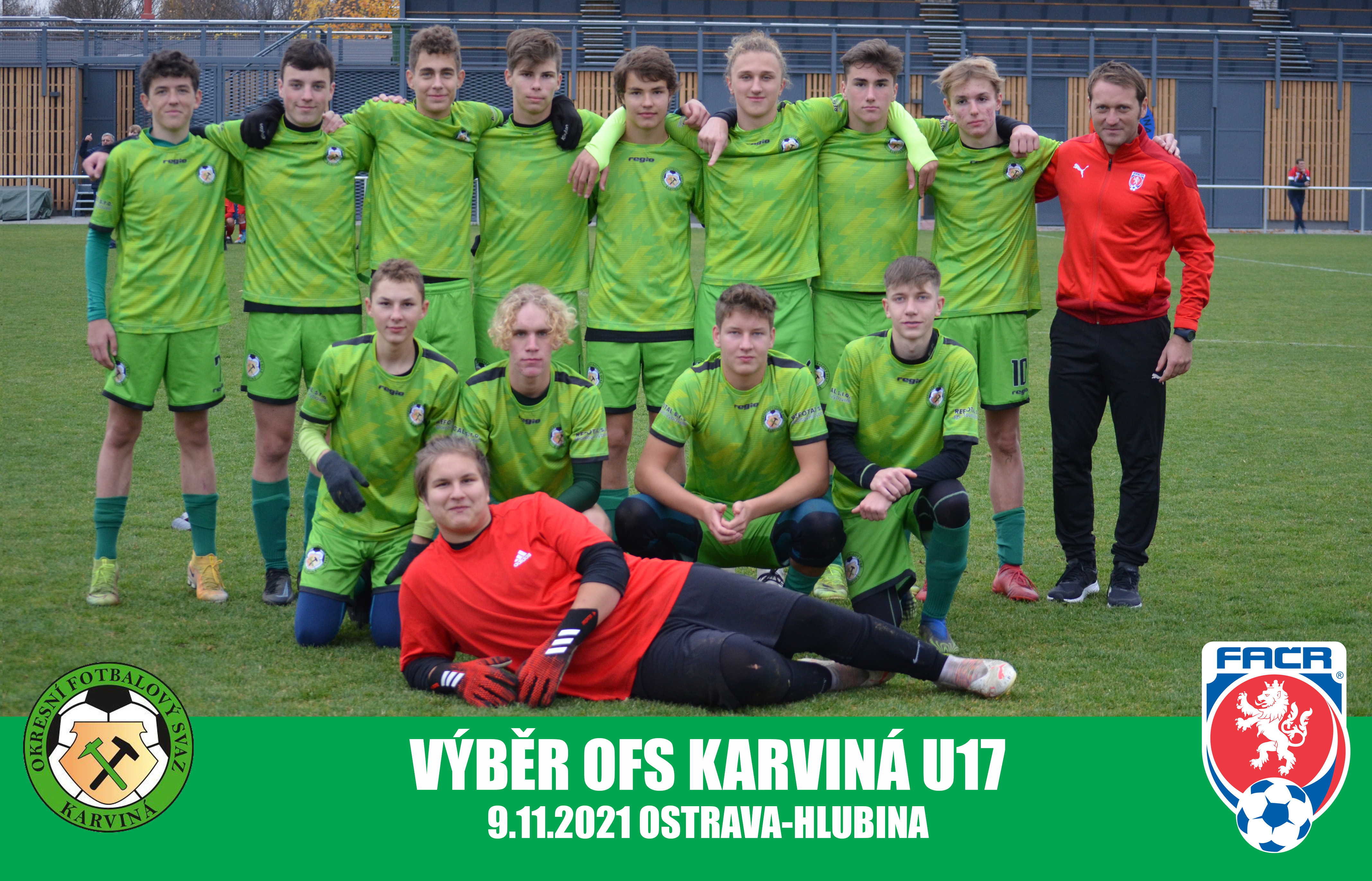 Výběr OFS Karviná U17 v Ostravě